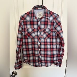 American Eagle - Men’s XS Long Sleeve Button Down Shirt